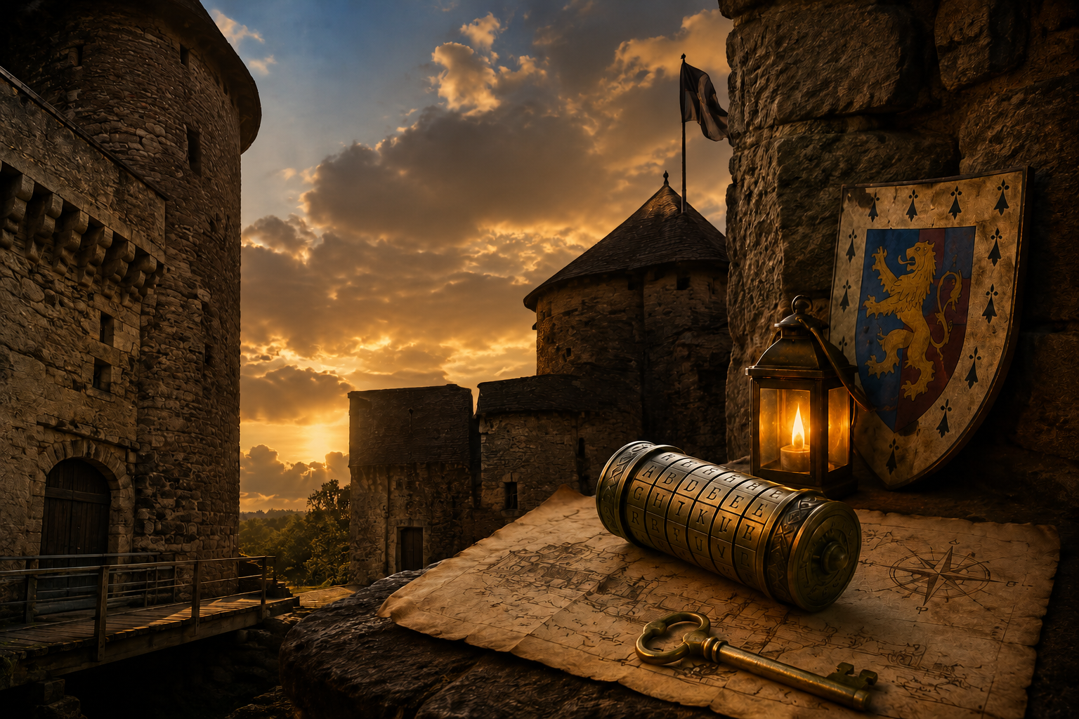 Visiter la Forteresse de Largoet de manière ludique avec l'escape game "l'aventure de la Forteresse"