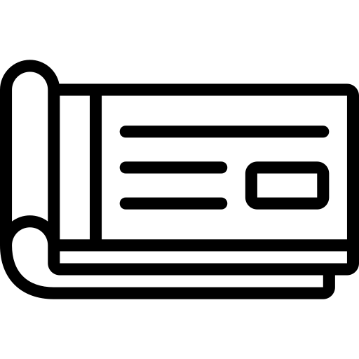 Possibilité de paiement par chèque à la forteresse de Largoet