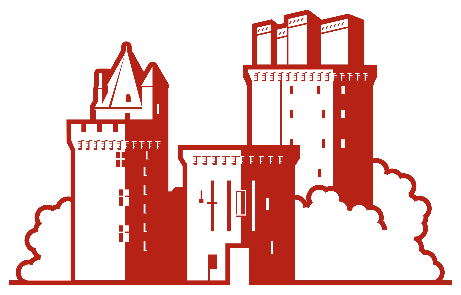 Logotype Tours de Largoet au coeur du Morbihan - Forteresse de Largoet